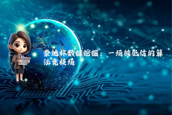 泰迪杯数据挖掘:一场被低估的算法竞技场