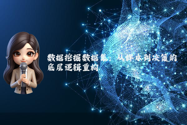 数据挖掘数据集：从样本到决策的底层逻辑重构